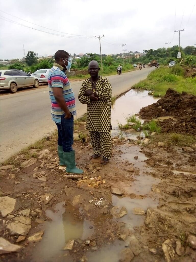 Omi-Apata LCDA Boss Frowns At Illegal Fish Ponds That Block Water Ways In The Council Area