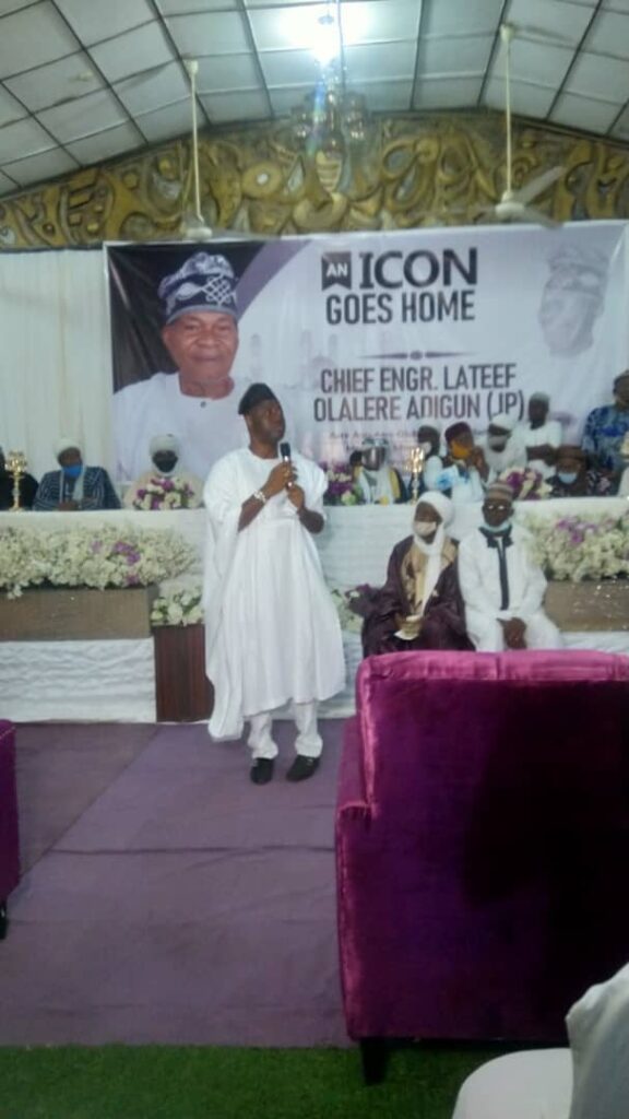 Olalere Adigun Was a Dependable Companion,Trustworthy Confidant– Makinde