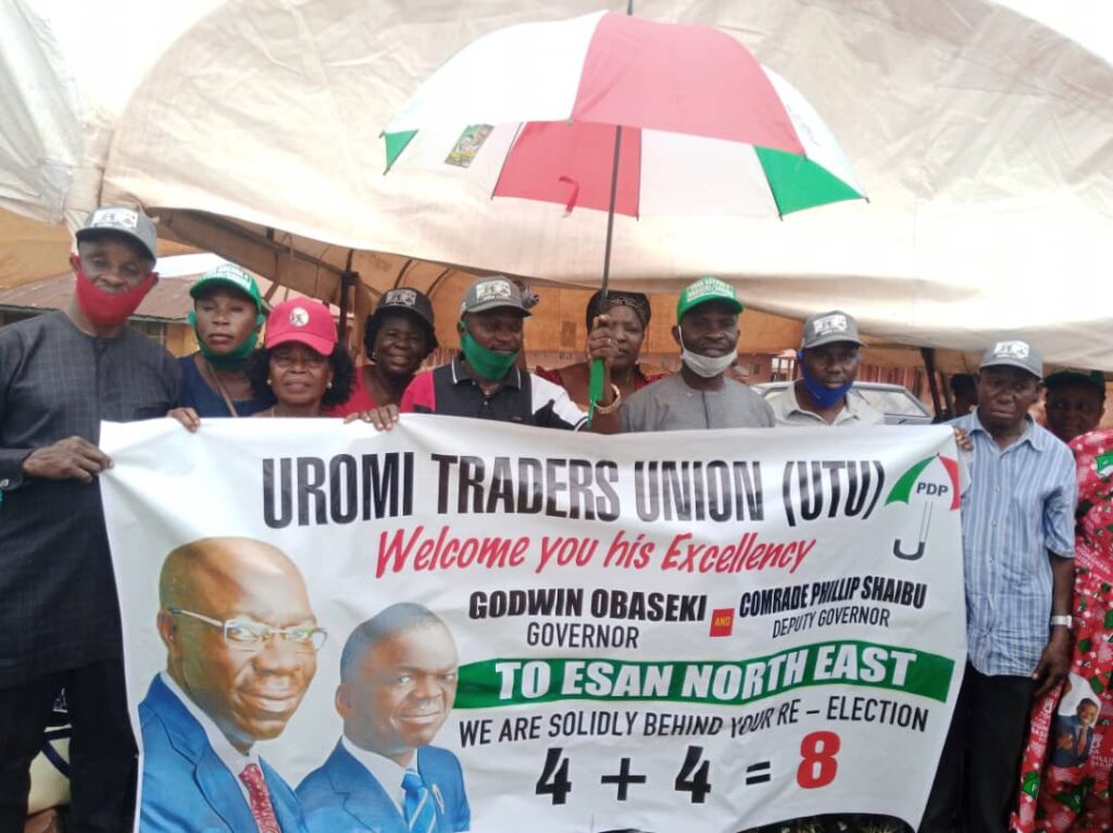 Uromi Traders Union Drum Support for Obaseki