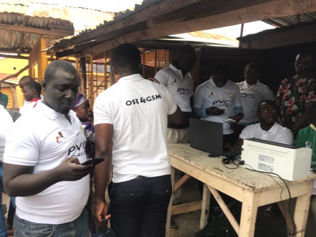 INEC voters card: ‘Team Ogunwuyi for GSM’ begins free e-registration for Ogbomoso residents