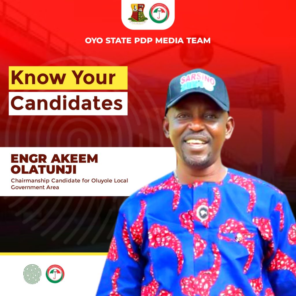 Oyo PDP Media Team Unveils Engr Akeem Olatunji