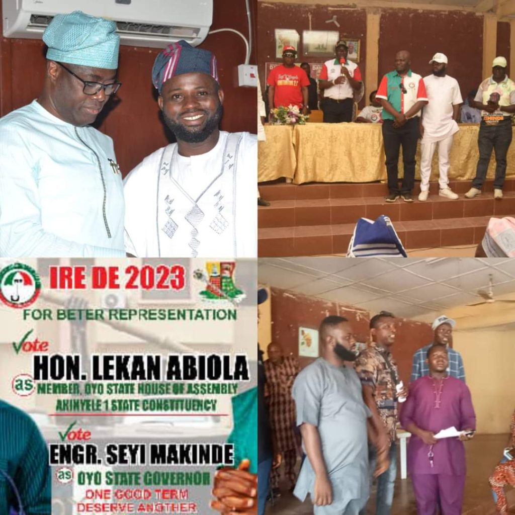 Hon Abiola Pens Appreciation Message to Akinyele Residents, Gov Makinde, PDP Leaders, Members Over His Electoral Victory A Year Ago