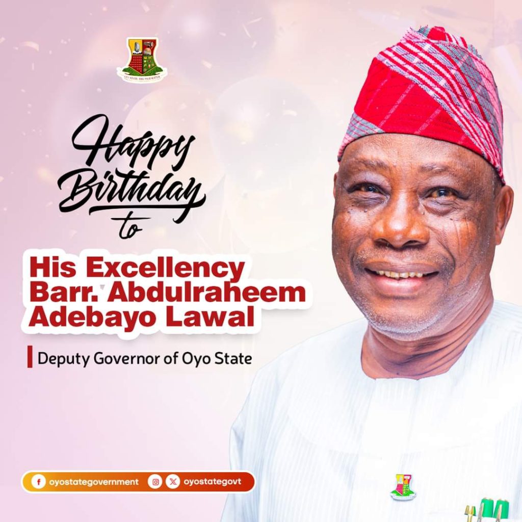 Abass Oloko, Ademola Oladosu Felicitate Oyo Deputy Gov on Birthday