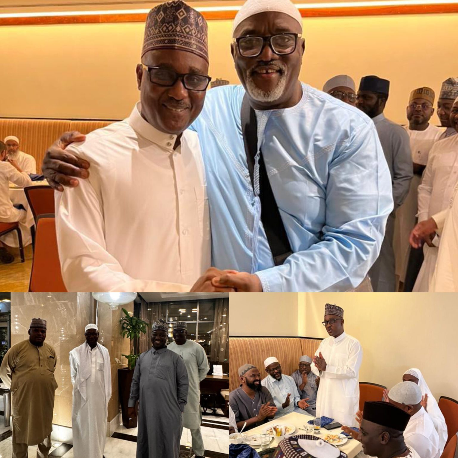 House of Reps Speaker, Odidiomo, Others Hold Special Prayers for Nigeria in Umrah