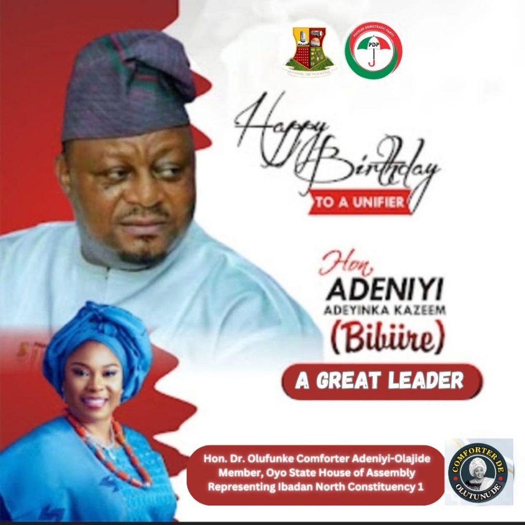 Hon Comforter Celebrates Hon Bibire on Birthday