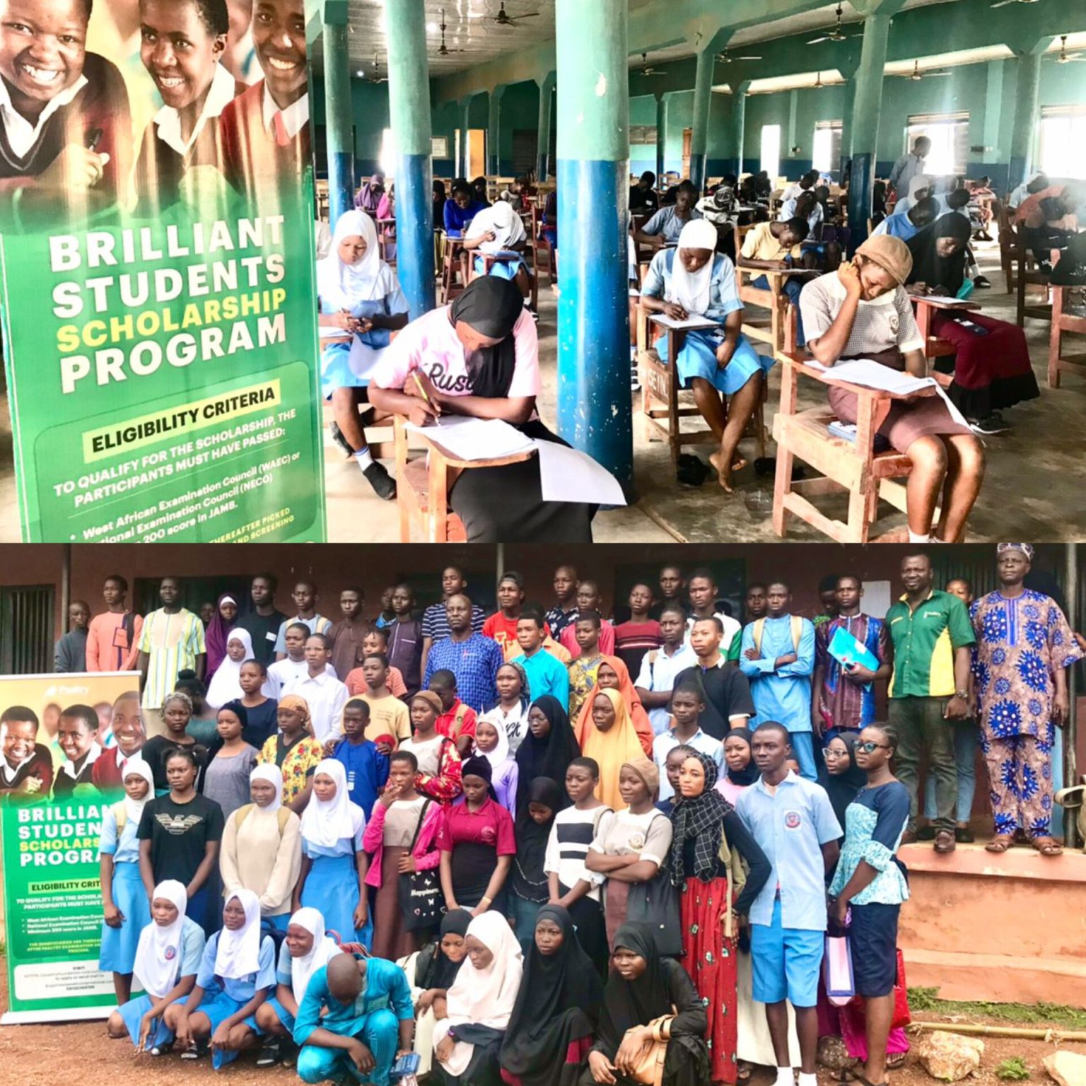 100 Applicants Partake In Psaltry Foundation’s Scholarship Programme Screening Test