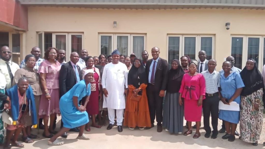 Dr Fagbemi Charges Jericho Specialist Hospital Staff on Good Conduct to Patients