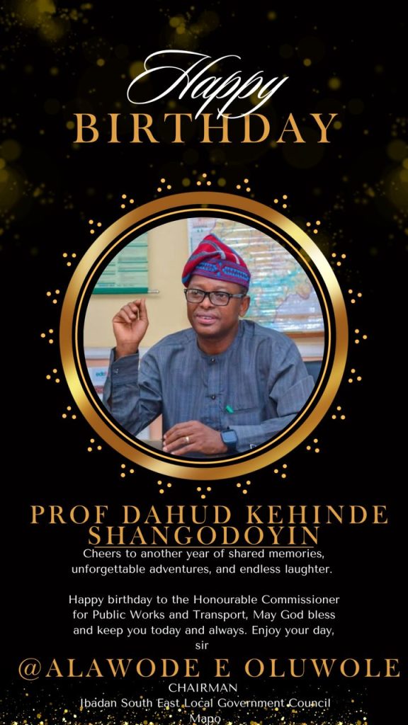 Hon Alawode Extols Prof Sangodoyin’s Leadership Acumen on His Birthday Anniversary