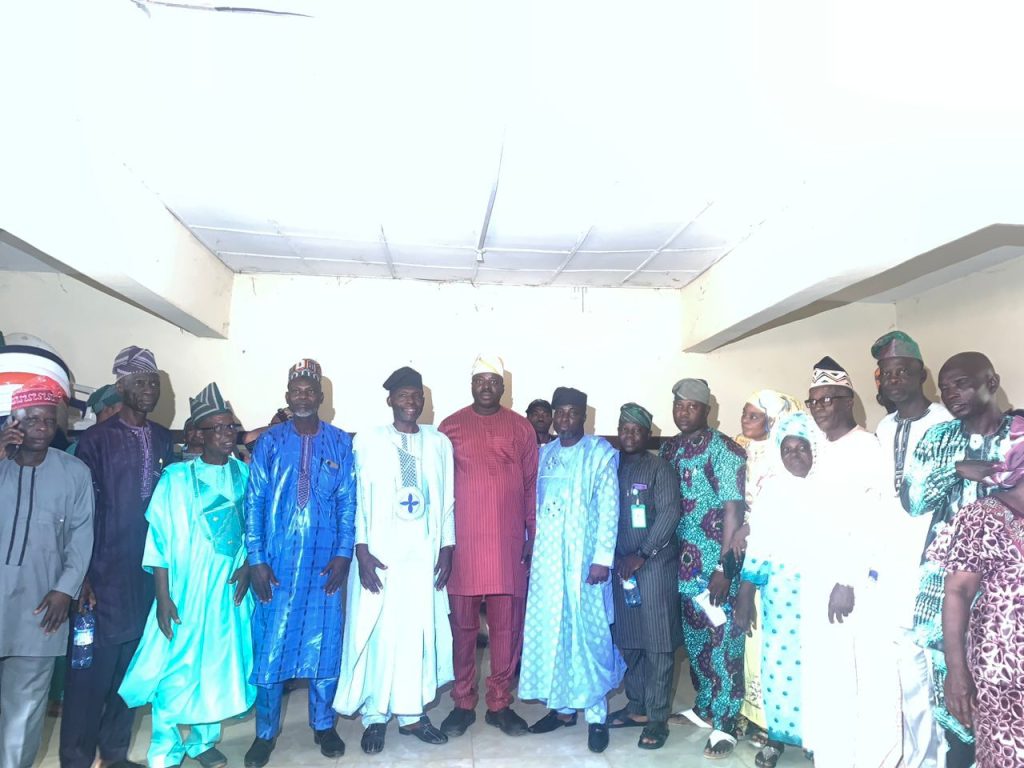 Hon Wole inaugurates newly elected CDC Excos, charges them on community engagement