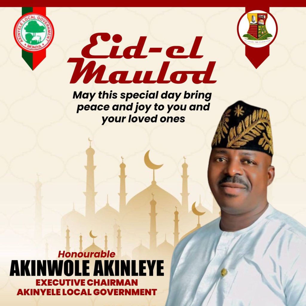 Eid-el Maulud: Hon Wole Akinleye Urges Muslim Faithful to Imbibe Teachings of Holy Prophet