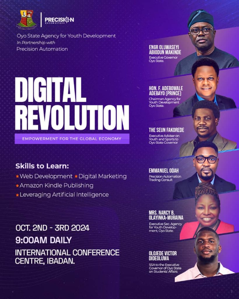 Oyo Govt Set to Train 3,000 Oyo Youths on Digital Skills – Prince Falana Adebowale