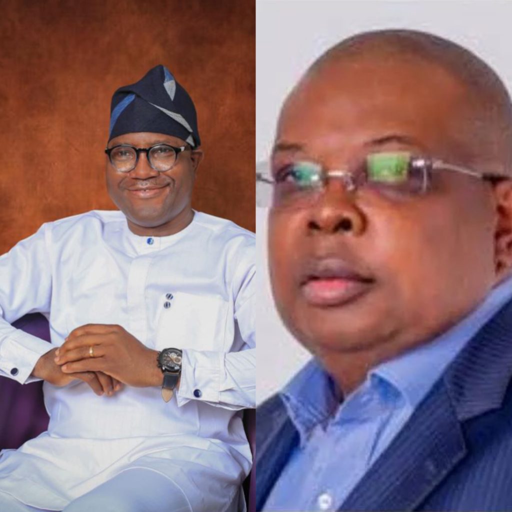 Hon. Alawode Congratulates Tegbe on His Appointment