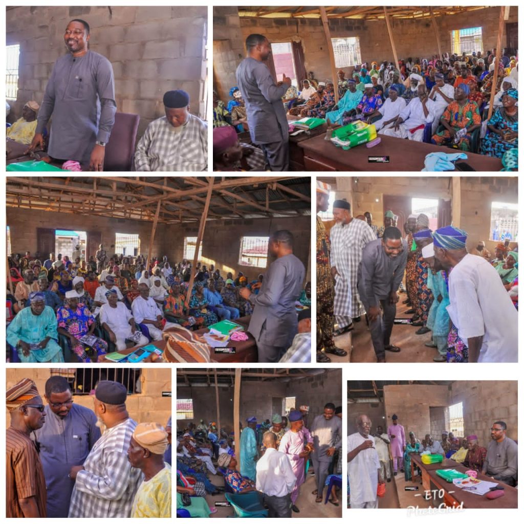 Dr. OTOPE Donates Funds to Olunloyo General Landlords’ & Landladies’ Association Building Project