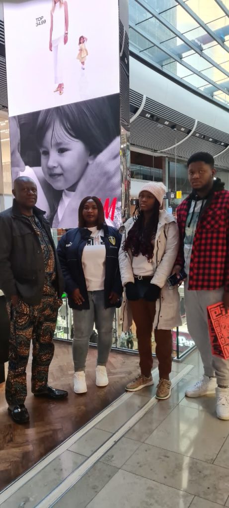 Isaac Brown, Wife, Children off to UK for Vacation, Tour