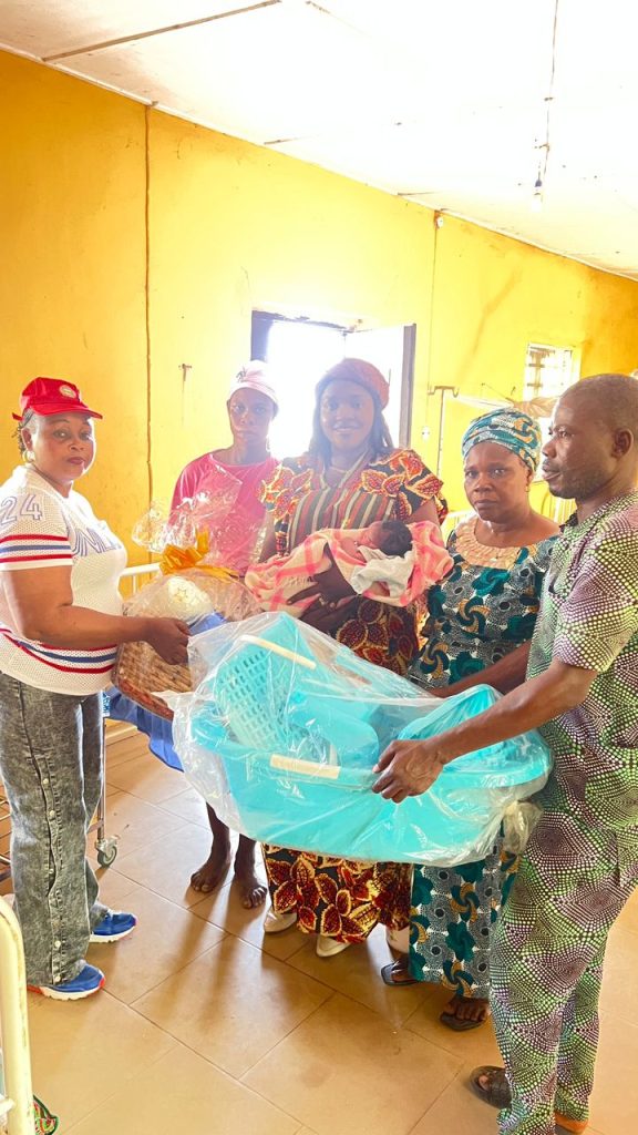 First Lady Honors New Year Babies with Gifts and cash Support in Ibarapa Central