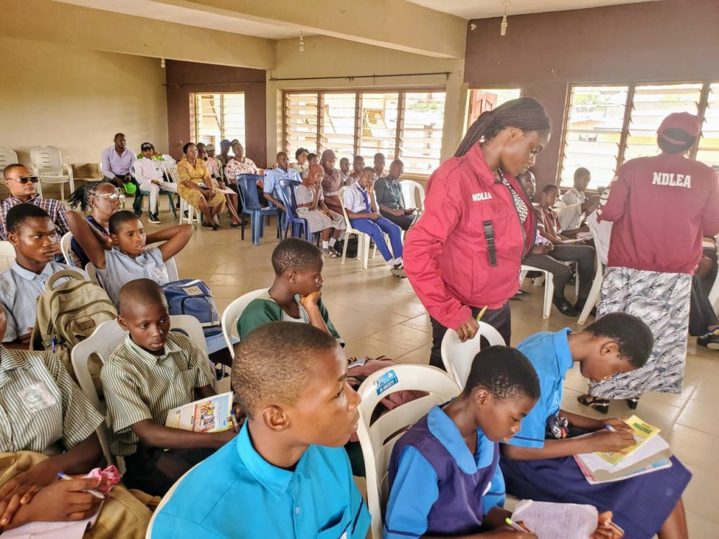 Akeem Olatunji Leads Campaign Against Drug Abuse Among Students In Oluyole LG