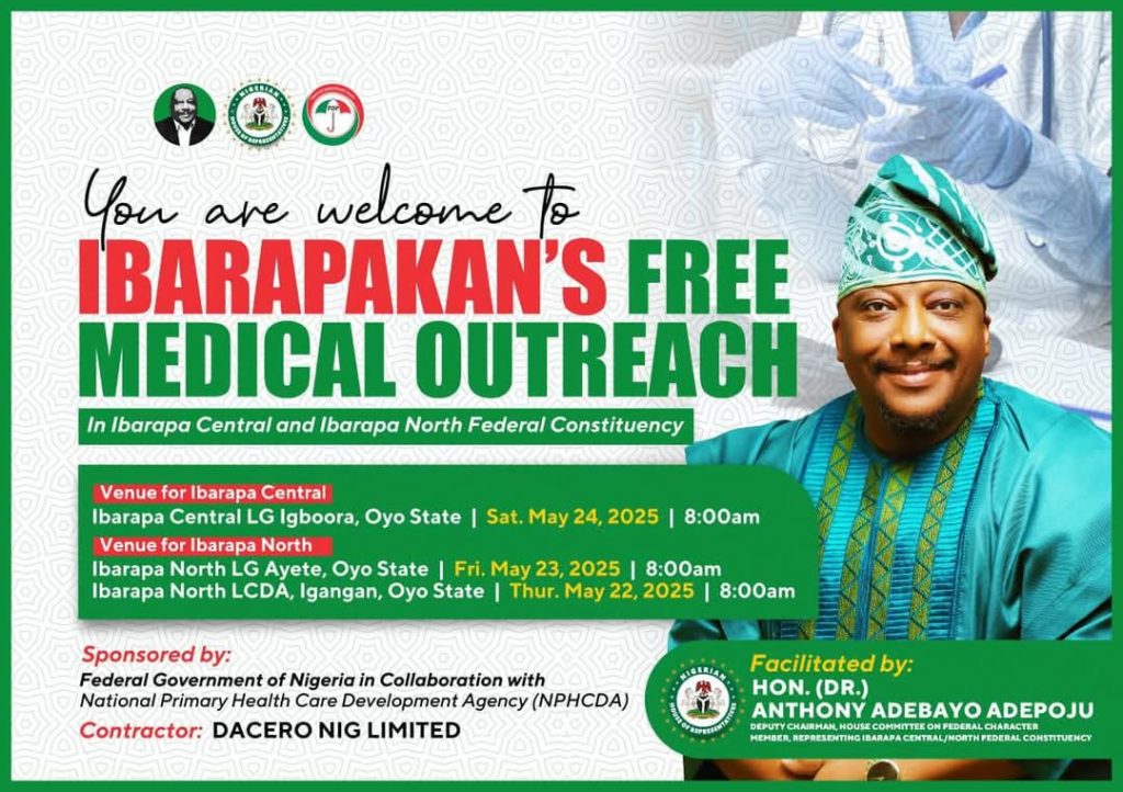 Ibarapakan Facilitates Free Medical Outreach In Ibarapa Central/North Constituency