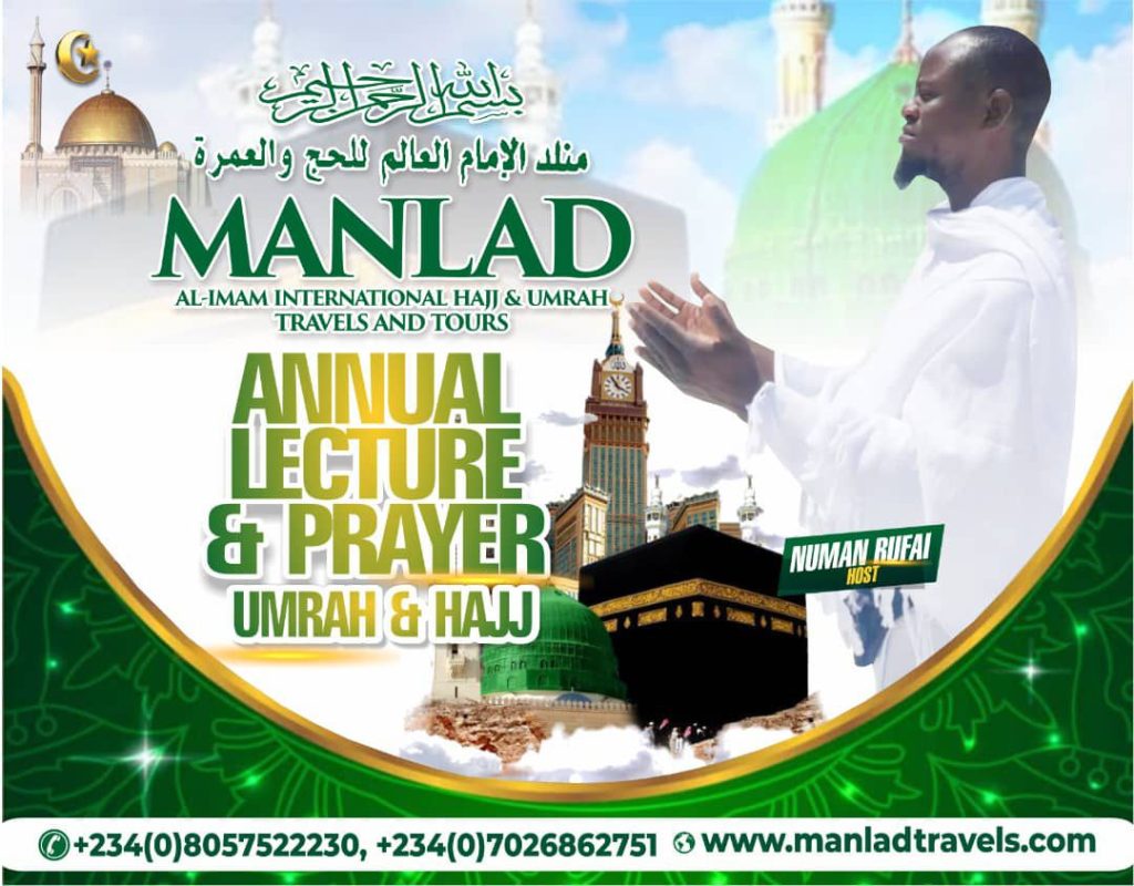 MANLAD Travels and Tours Prepares Pilgrims for Hajj 2025 with Special Prayer and Lecture