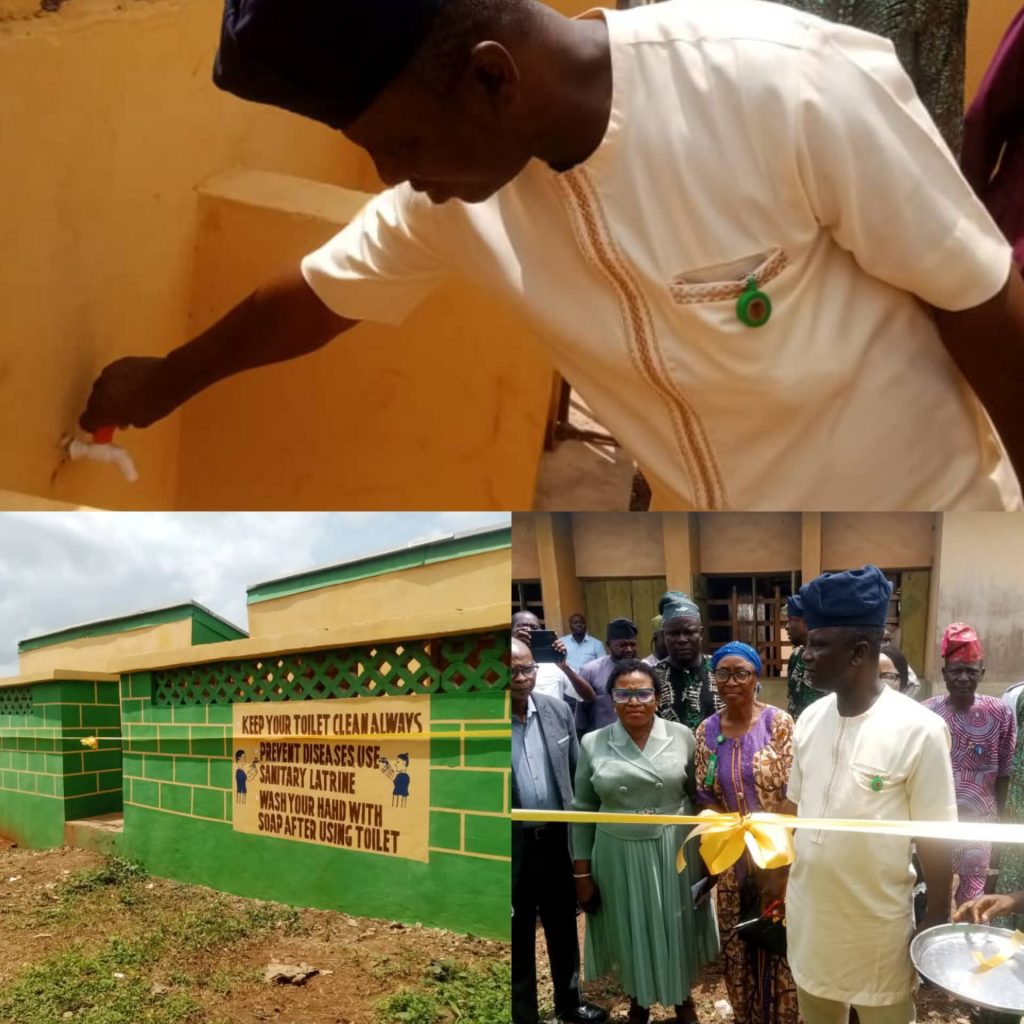 Hon Sanda Commissions Solar-Powered Borehole in Egbeda
