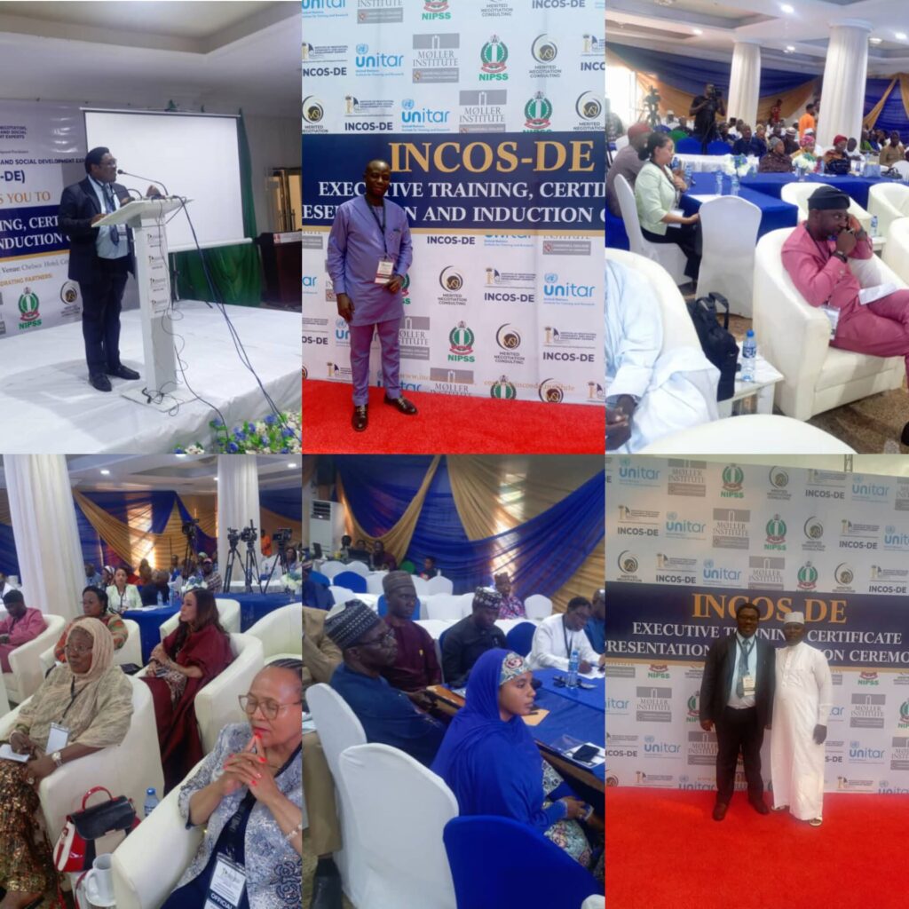 INCOS-DE Trains Experts on Negotiation, Community Development, Grant Access in Abuja
