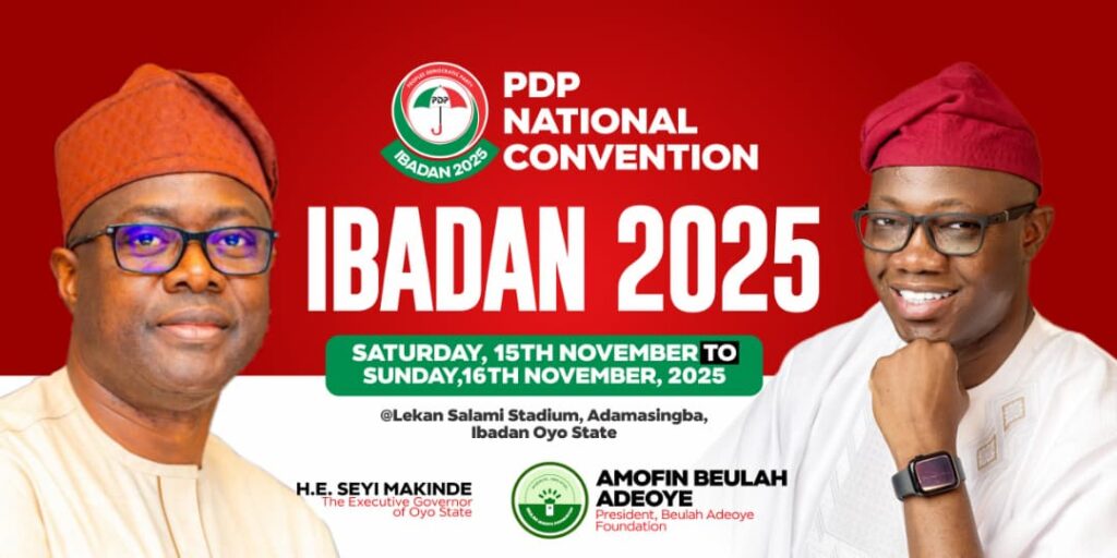 Amofin Beulah Adeoye Welcomes Delegates To PDP National Convention