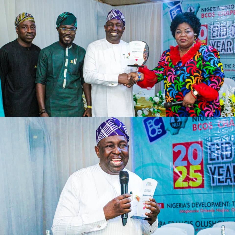 Seun Olufade Bags Grassroots Youth Impact Award From NUJ BCOS Chapel