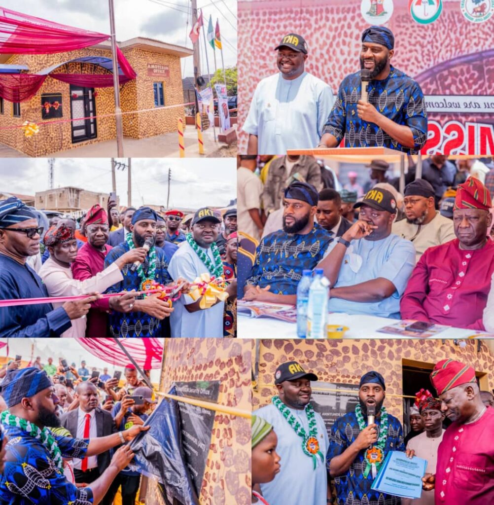 AKT Commissions Amotekun Office, Lagelu Stakeholders Hail Lawmaker’s Impact