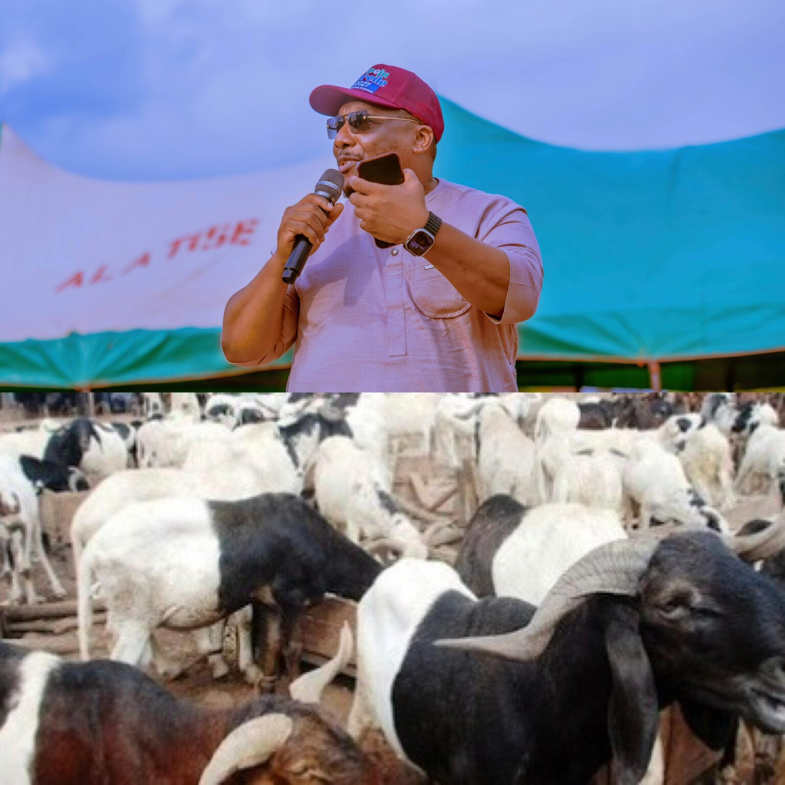 Eid-el-kabir: Ibarapakan Distributes Rams, Bags of Rice, N15m to Muslim Faithful