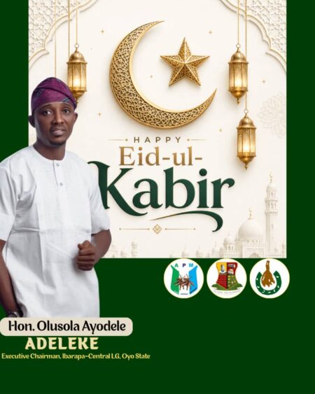 Eid-el-Kabir: Adeleke Felicitates Muslim Faithful, Calls for Sacrifice, Unity and Peace