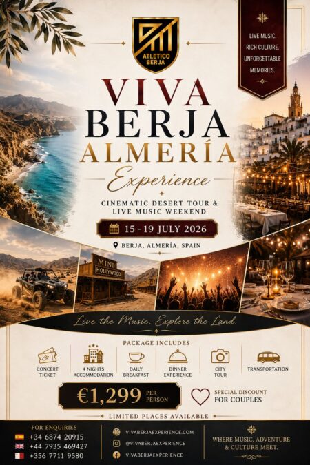 Dotun Sanusi Announces Viva Berja Experience Concert, Cultural Tour in Spain