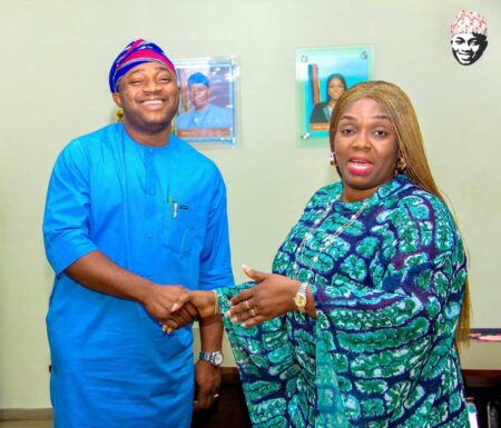 Olufade Congratulates Mrs Makinde on Her Birthday