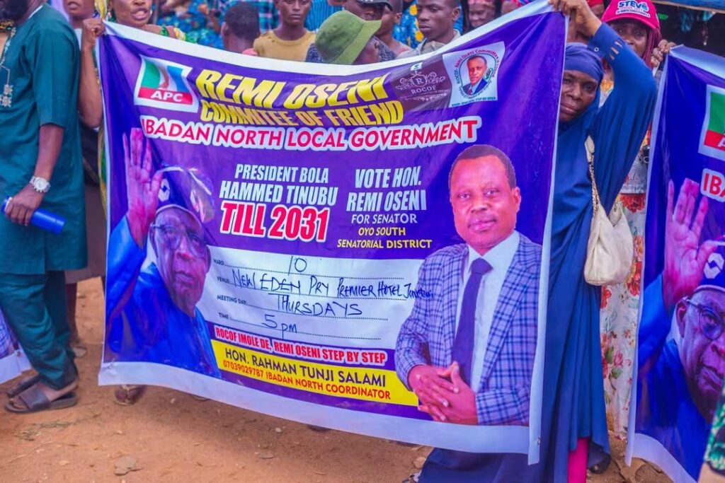 2027: Remi Oseni Rallies APC Members in Bodija, Urges Grassroots Support for Tinubu’s Renewed Hope Agenda