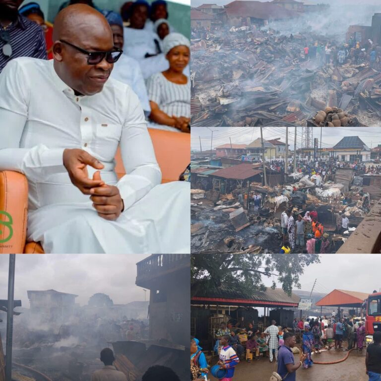 Inferno: Sanusi sympathizes with traders at Bode Market, calls for Govt intervention