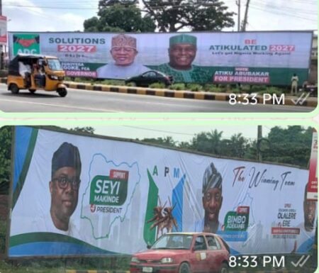 You’re jittery of Adegoke, Atiku’s ‘growing’ popularity in Oyo – Group blasts Makinde over illegal removal of ADC billboard