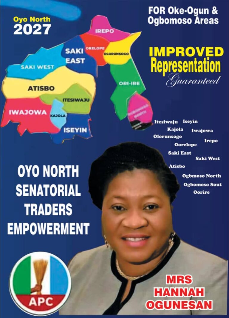 2027: Traders’ empowerment will boost agrarian nature in Oke Ogun”- Oyo North APC Senatorial candidate, Ogunesan