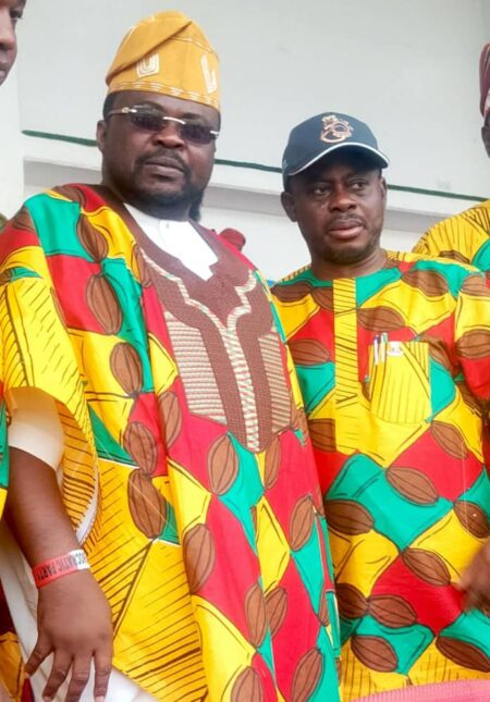 Hon Sanda Felicitates Ajadi on his birthday