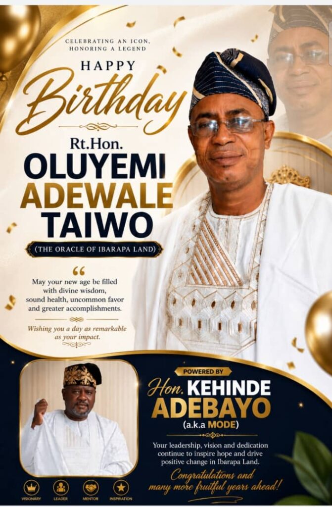 Hon Yemi Taiwo: A Leader Like no Other by Kehinde Adebayo (MODE)