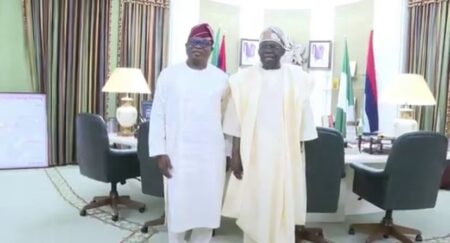 Oyebamiji visits Tinubu after losing Osun to Adeleke