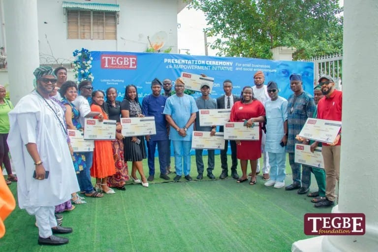 Tegbe Foundation Empowers 60 Small Businesses, Social Enterprises in Oyo