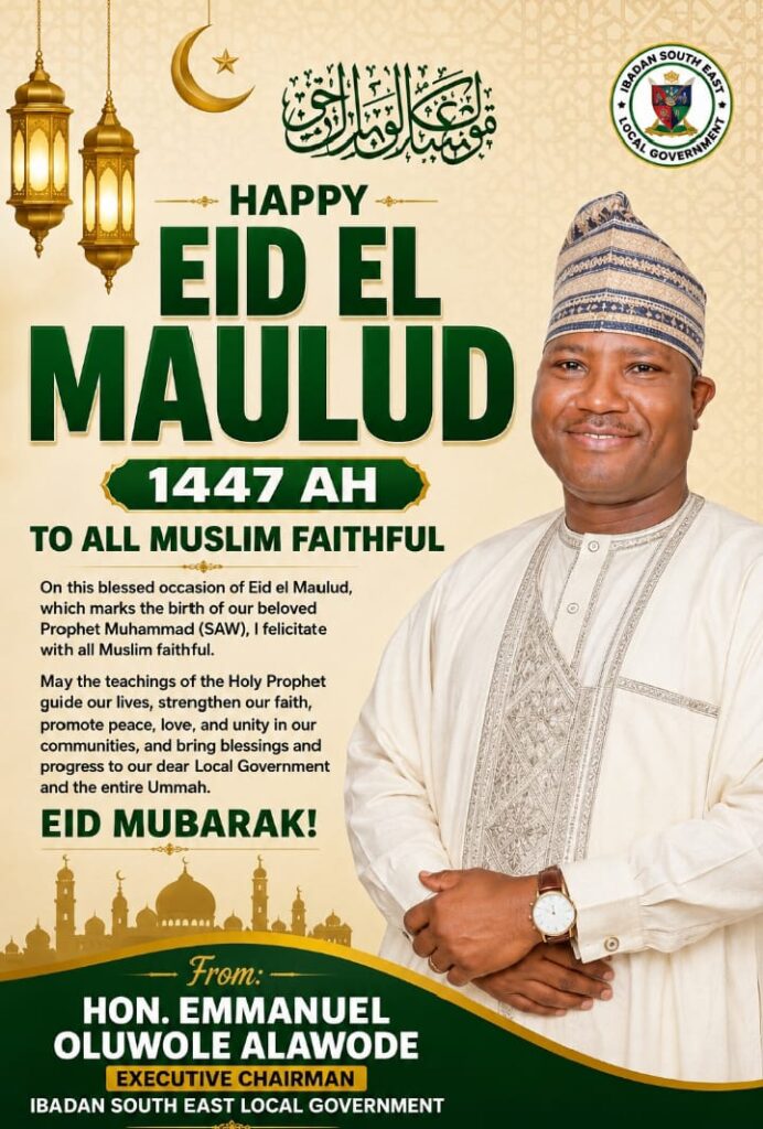 Hon Alawode Congratulates Muslims on Eid-el-Maulud