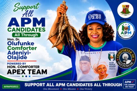 Hon. Comforter Apex Team Mobilises Support for All APM Candidates Across Board