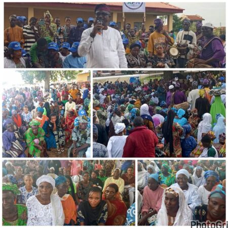 Rabiu Bello Re-energizes APM Grassroots in Ogbomoso North, Tours Wards, Donates N1m