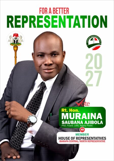 Hon. Saubana Ajibola Muraina: A Consolidated Track Record of Representation and Community Service