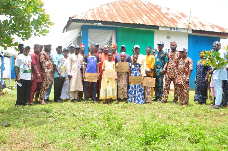 Oke LEGACY awards full scholarships to three Esinele pupils, six orphans across Ogbomoso