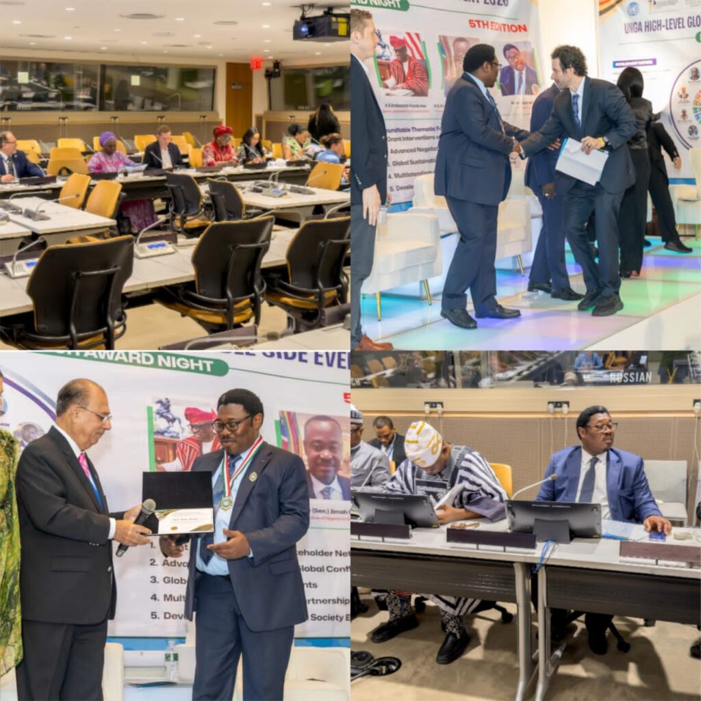 United Nations-SDGs Global Organization Honours Kunle Yussuf As Ambassador Of Goodwill At UNGA Roundtable In New York