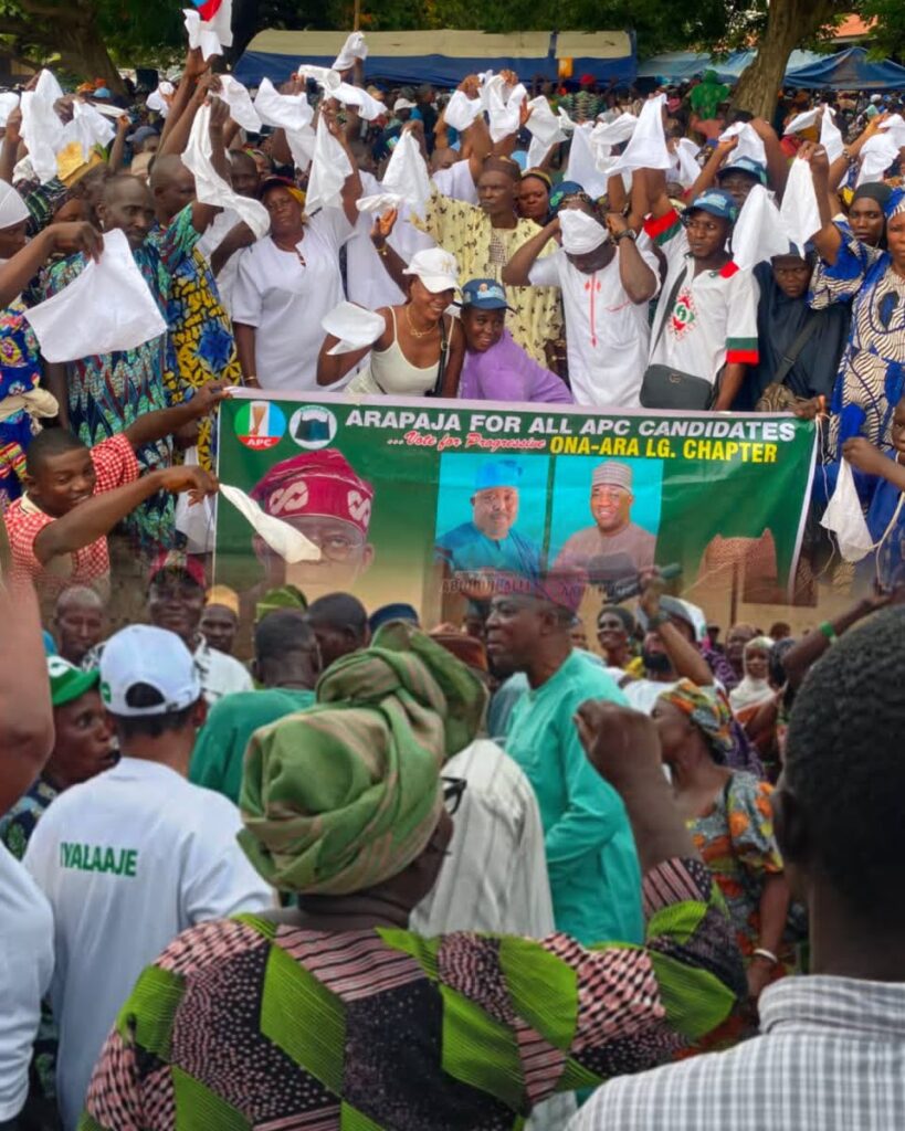 Oyo 2027: Team Arapaja’s Grassroots Strength Gathers Momentum as Ido, Ona-Ara Join APC