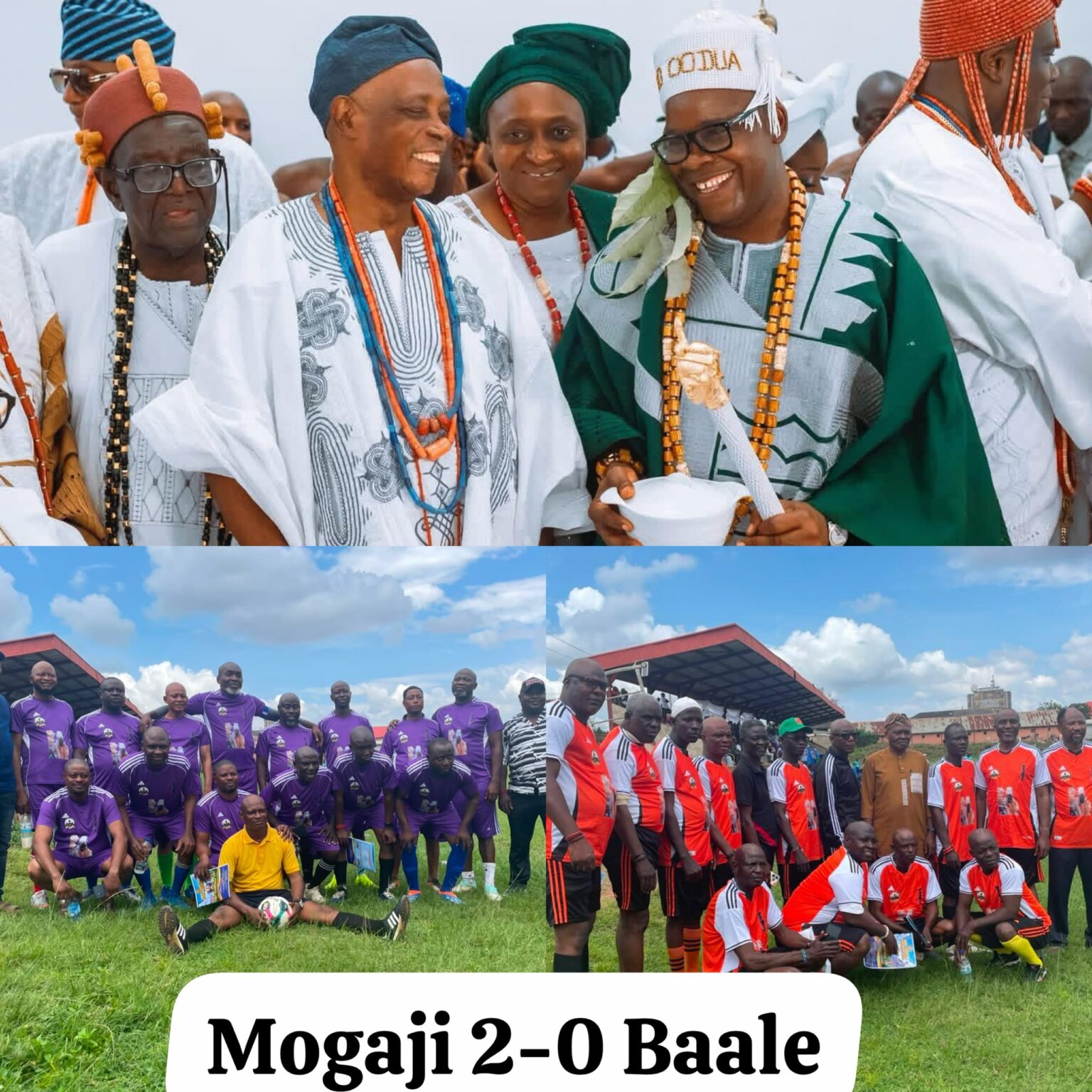 Oba Ladoja at 82: Jubril Dotun Sanusi Congratulates Mogaji Association on 2–0 Victory Over Baales