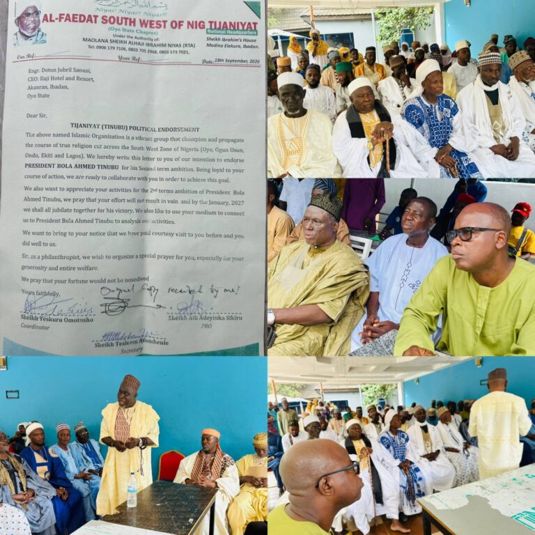 Islamic Organization Visits Sanusi, Declares Support for Tinubu, Alli