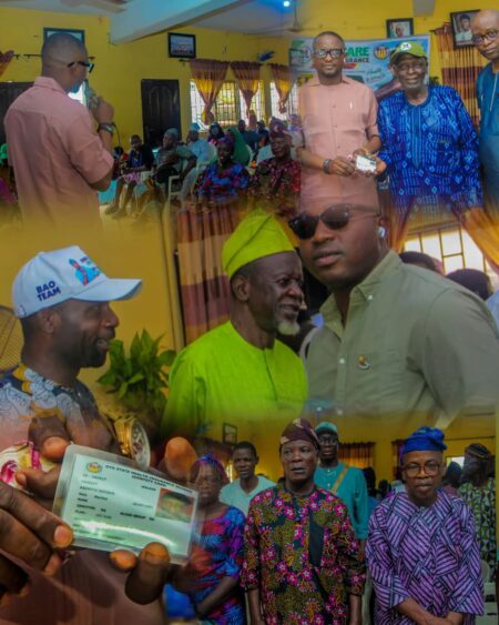 Oyekunle Enrols 100 Constituents into OYSHIA