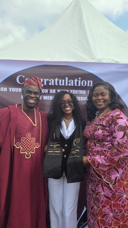 Faith Adedeji becomes Medical Doctor at UNIMED as Institution inducts medical and dental practitioners